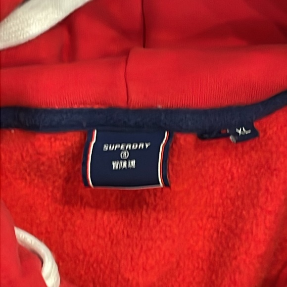 Vintage Script Style Collegiate Hoodie Mens XL - Picture 9 of 10